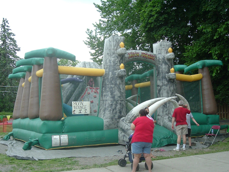up in & over bouncejam inflatable bouncer