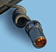 Cigarette type connector