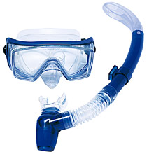 Dolfino (Aqua Leisure) snorkel & mask