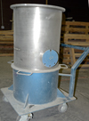 Description: Used Bowers 50 US Gallon Vacuum Mixer with Single Shaft Anchor-Scraper