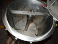 HMX Jacketed Stainless Steel Tank with inverted anchor with seal at the top end