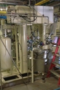 Ross triple shaft mixer, Ross Versamix, model PVM-150 or PVM-200, Vacuum & Pressure rated, jacketed