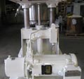 Used Ross Powermix, model PD-2 Gallon, high shear vacuum planetary mixer with low shear agitator and variable shear high speed disperser agitator.