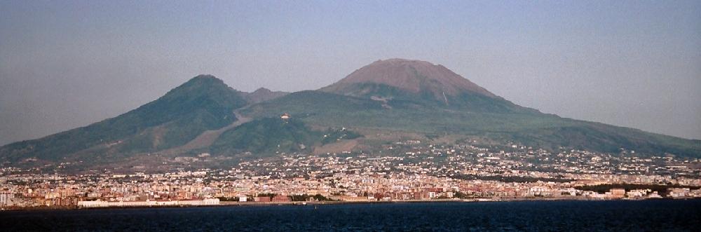Il Vesuvio.
